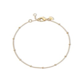 Palas Jewellery Women's 18K Gold Plated Rio Chain Bracelet, Gold