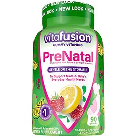 Prenatal | Vitaminas en gomitas | 90 unidades | El empaque puede variar
