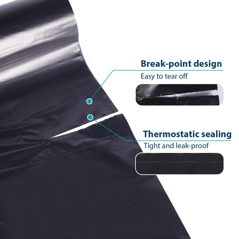 Strong Mini Trash Bags, 0.5 Gallon, 240 Counts, Small Garbage