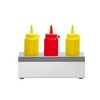 HENDI Sauce Bottle Holder, 3 Cut-Outs, for HENDI Dispenser Bottles,