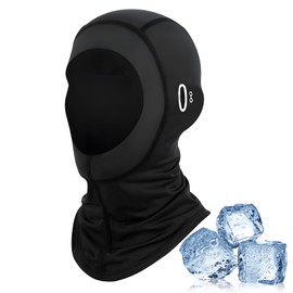 GEXINKEJI Summer Balaclava for Men and Women Cooling Balaclava Silk Elastic UV Protection Breathable Men's Motorcycle for Outdoor Sports Cycling Motorcycle Bicycle