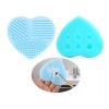 Brushegg SJA-0015 Mayoreo 10 Limpia Lava Brochas Maquillaje Silicon Brushegg