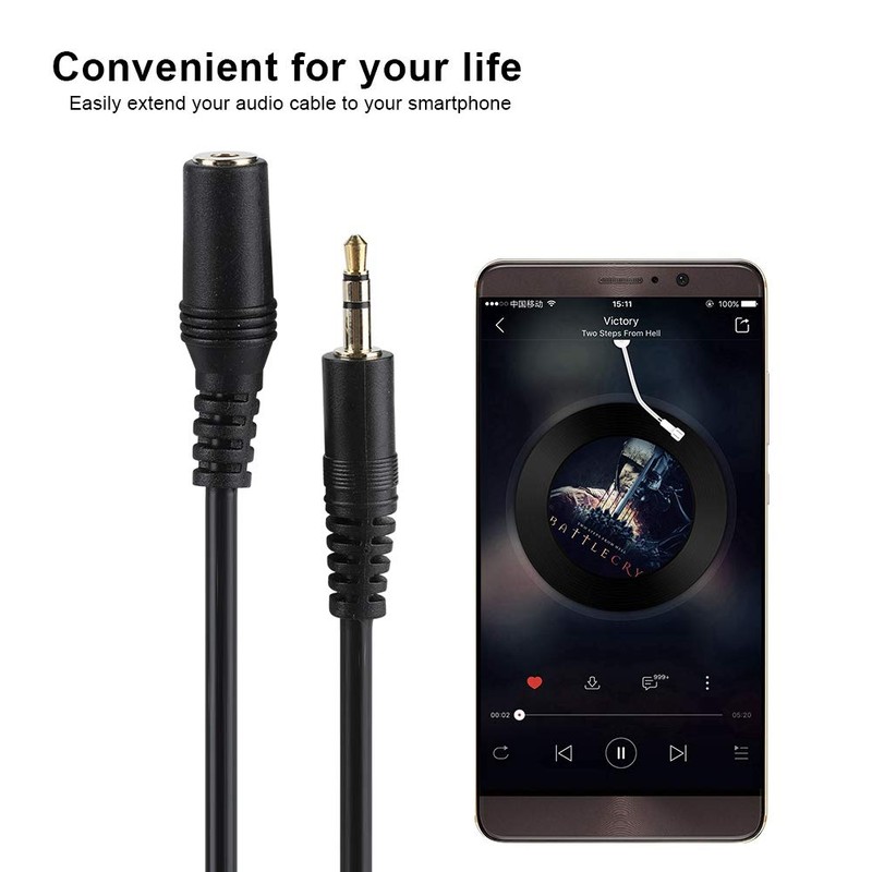 Sonew - Cable de audio de 3.5mm, Cable Auxiliar de