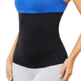 SURE YOU LIKE Waist Trainer for Women Postpartum Recovery Belt Seamless Shapewear for Women Tummy Control Body Shaper,1 pcs，Black,S=UK 6
