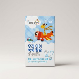 웅진 우리 아이 쑥쑥 칼슘 젤리 30p 1개 / 웅진 우리 아이 쑥쑥 칼슘 젤리 30p 1개