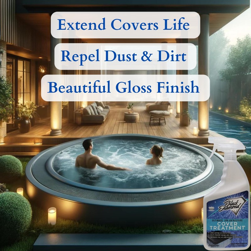Black Diamond Stoneworks Ultimate UV/Restore Spa & Hot Tub Cover