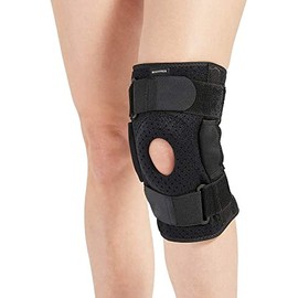 Bodyprox rodillera con bisagras para hombres y mujeres, soporte de rodilla para lesiones hinchadas de acl, tendones, ligamentos y meniscos            