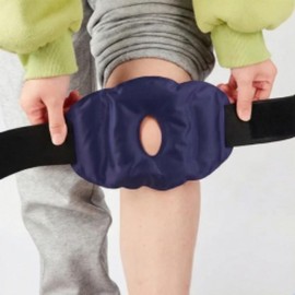 All-in-one compress strap, one-piece cold, all-in-one band-on icing compress pack sleeve Heating pack-strap integrated type