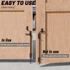 18" Heavy Duty Cane Bolt Gate Drop Rod Extra Thick