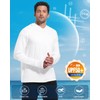 CL convallaria 4 Pack Men's Sun Shirts UPF 50+ Rash