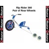 Razor Rip Rider Rear Wheels - 2 pack "SILVER HUBS"