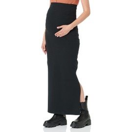 MAMALICIOUS Women's Mlemma Tube Maxi Skirt A. E. Noos Skirt, black