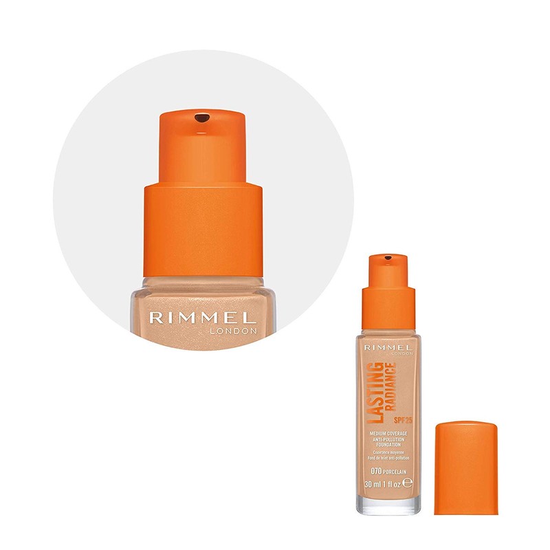Rimmel Lasting Radiance Medium Coverage Anti Pollution Foundation, SPF 25,