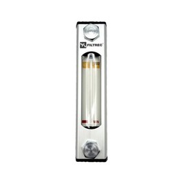 127mm Filtrec oil level indicator, M10 x 1.5 thread, without temperature gauge