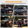 XRIDONSEN 2PCS 70 inch Truck Strobe Lights Strip 864 LED