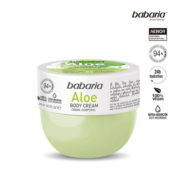 Bavaria Aloe Calming Balance Body Cream 400ml / 바바리아 알로에