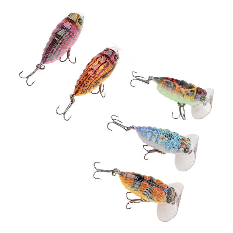 Cicada Fishing Lures Life Like Swimbait Fishing Bait Set with