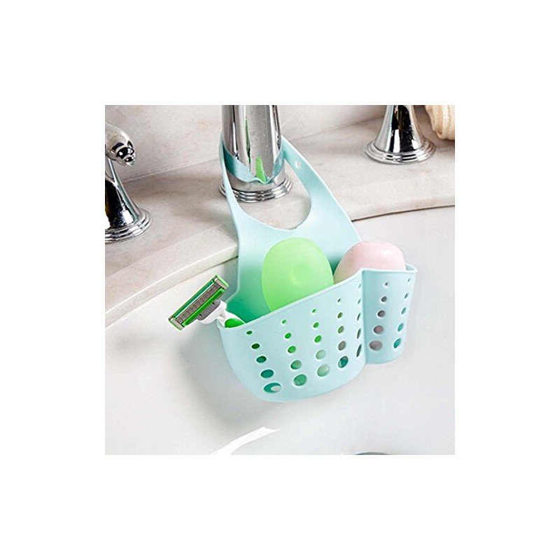 Kitchen Sink Organiser Hanging Basket Storage Bag Spongeholder Caddy Bathroom,