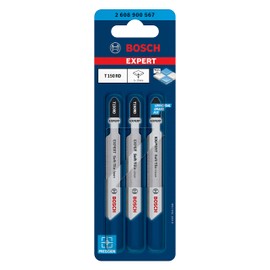 Bosch Professional 3x Expert ‘Soft Tile Clean’ T 150 RD Jigsaw Blade (for Soft tiles, 83 mm, Accessories Jigsaw)