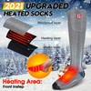 IFWATER Rechargeable Heated Socks for Men Women, Electric Battery Powered