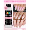 EBANKU Poly Gel Slip Solution Kit - 75ml Anti-Stick Nail