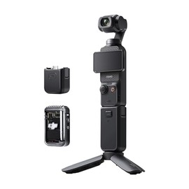 Kiorafoto Anti-Scratch Anti-Wear Camera Body Skin Cover Protector Film for DJI Osmo Pocket 3 Body Protective Decoration Sticker - Black