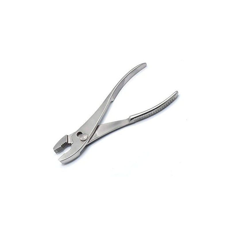 AAProTools Non-marring Stainless Steel Jaw Slip Joint Pliers 8"