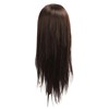 Hairdressing Mannequin Head 63cm Synthetic Fiber Head Styling Middle Part