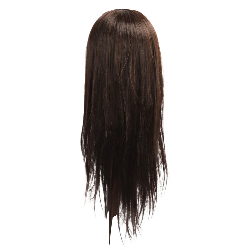Hairdressing Mannequin Head 63cm Synthetic Fiber Head Styling Middle Part