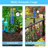 Rose Manor Outdoor Rain Gauge, Large Color Digital Rain Gauge