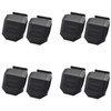 4X Windshield Mount Clamps Straps Kit Windshield Brackets Clips for