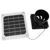 20W Solar Panel Exhaust Fan Kit with Protective Net 6