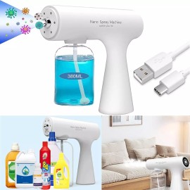 Terport Pulverizador De Vapor Con Portátil De 350 Ml Nano Atomizador