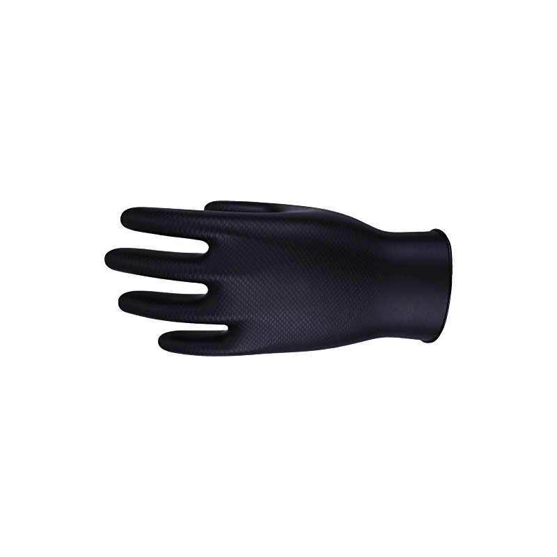 UCI DG-Maxim-BK Nitrile Powder Free Gloves - Black - X