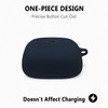 Geiomoo Silicone Case for JBL Tune Buds, Protective Cover with