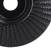 3PCS Set Wood Grinding Wheel Black Color 100mm Diameter 16mm
