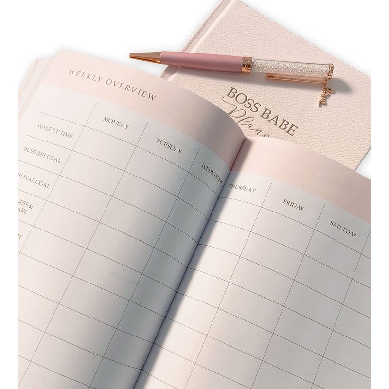 Boss Babe Planner (English) | Daily Planner & Organiser |