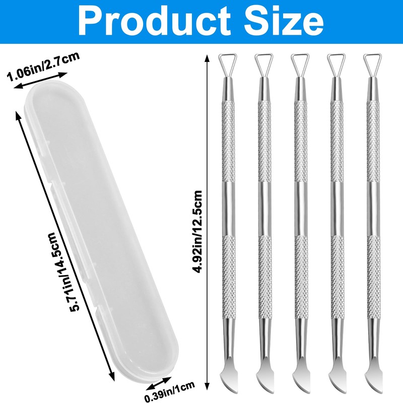 Lottery Ticket Scratcher Tool 5PCS Portable Multi-Use Metal Lotto Scraping