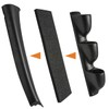 GlowShift Universal Black Triple Pillar Gauge Pod - Fits Any
