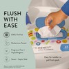 The Honest Company Hypoallergenic Toddler Flushable Wipes, 42 Count