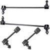 HHCM 4pc Rear Sway Bar End Links and Front Stabilizer