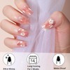 YiMistnnts Semi-Cured Gel Nail Strips, Salon-Quality, Long Lasting, Easy to