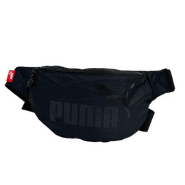 K-PARTS Puma Printed Logo Body Bag, Waist Bag, Crossbody Bag, Crossbody Shoulder Bag, Sports, Outdoor, Puma Brand, Simple, Mini Bag, Compact, Gift, Black