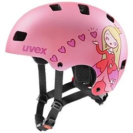 uvex Kid 3 cc - Sturdy Kids Bike Helmet for Children - Individual Fit - Optimized Ventilation - Pink Matt - 55-58 cm