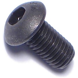Hard-to-Find Fastener 014973229320 Button Socket Cap Screws, 1/4-28 x 1/2, Piece-12
