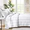 DUOHONG Quilt King Size, 100% Cotton King Quilt Bedding Set,