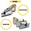 Home Secure™ Thumb Turn Euro Cylinder Door Lock TS007 1