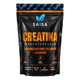 Creatina Monohidratada Alta Absorcin 500 G Saisa Herbal Sin Sabor                                                                                     