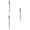 FOMIYES 3pcs Hairpin Hair Fork Sticks Chinese Hair Sticks Hair