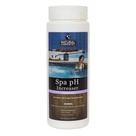 Natural Chemistry Spa pH Increaser, 2.49 lb, Pack of 2, Increases pH in Spa & Hot Tub Water, Keeps pH at an Ideal Level